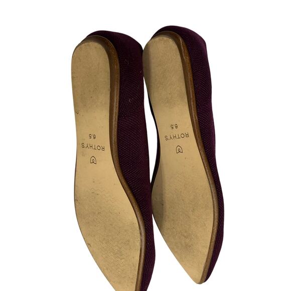 ROTHY'S Merino Pointed Toe Flats - Picture 4 of 5